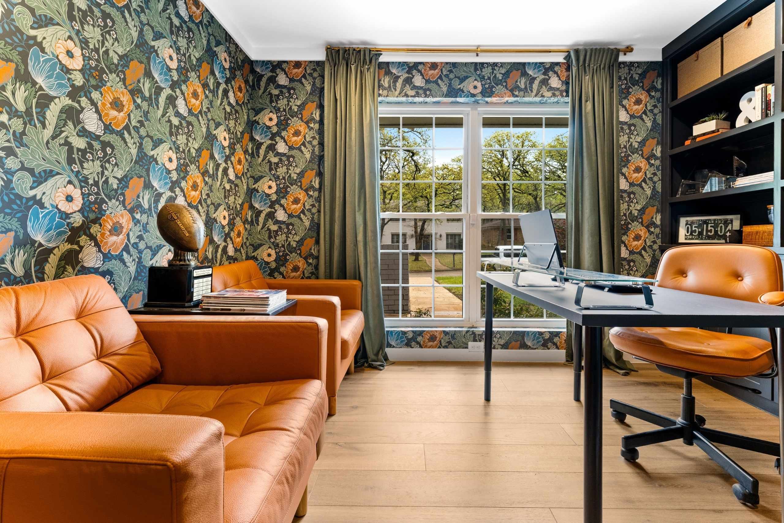 Medford Design-Build Home Office remodel in Arlington, TX