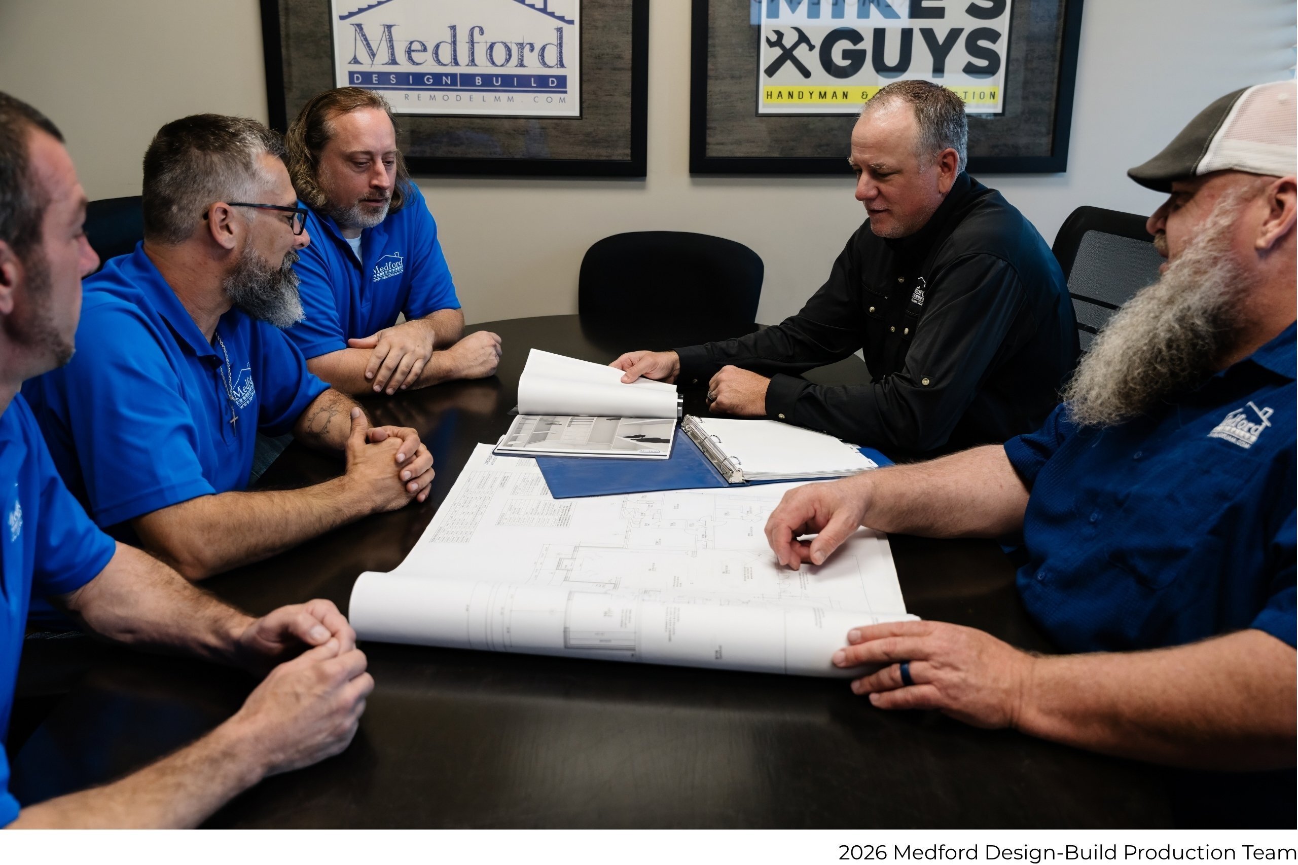 Medford Design-Build production team 2026 