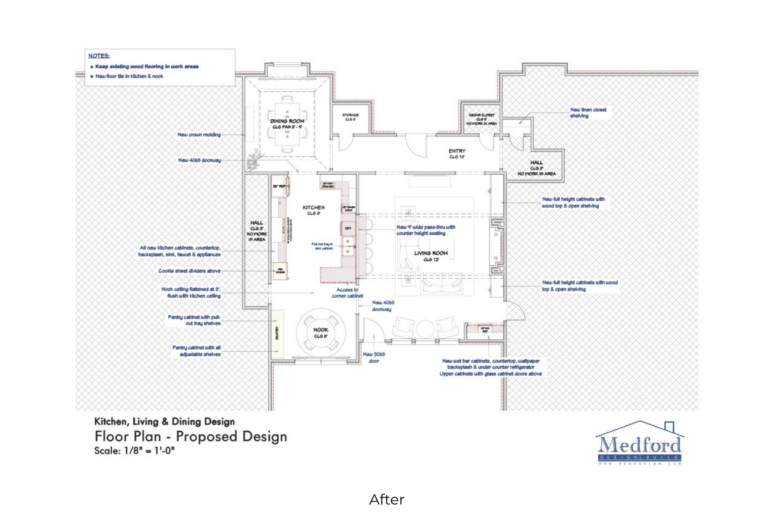 Timeless, Classic Kitchen Design Kitchen Remodel in Duncanville, TX by Medford Design-Build project photo 3