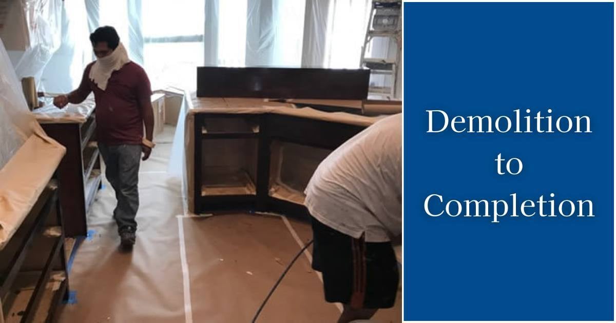 Demolition to completions for your Kitchen Remodel by Meford Design-Build