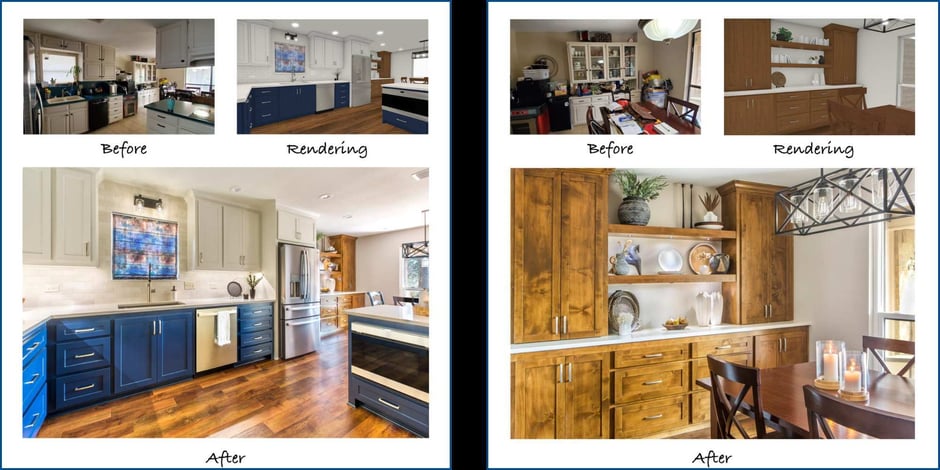 Kitchen remodel in an Arlington, TX home by Medford Design-Build