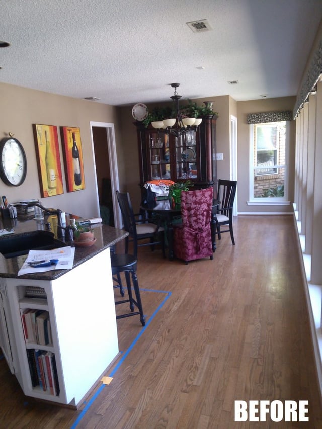 kitchen makeover BEFORE