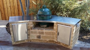 Green Egg Patio Upgrades