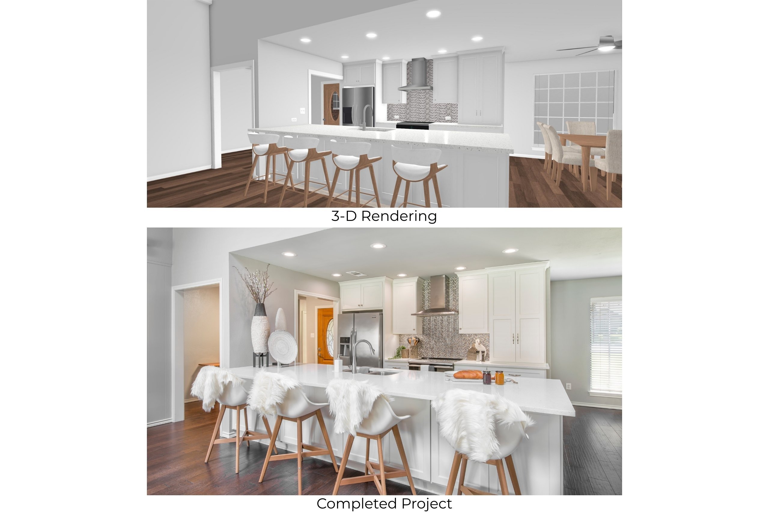 Medford Design-Build 3-D Rendering of Hybrid Space in Arlington, TX