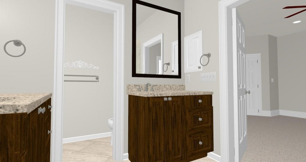 A Master Bathroom Stuck in ’92 Gets a 2017 Refresh