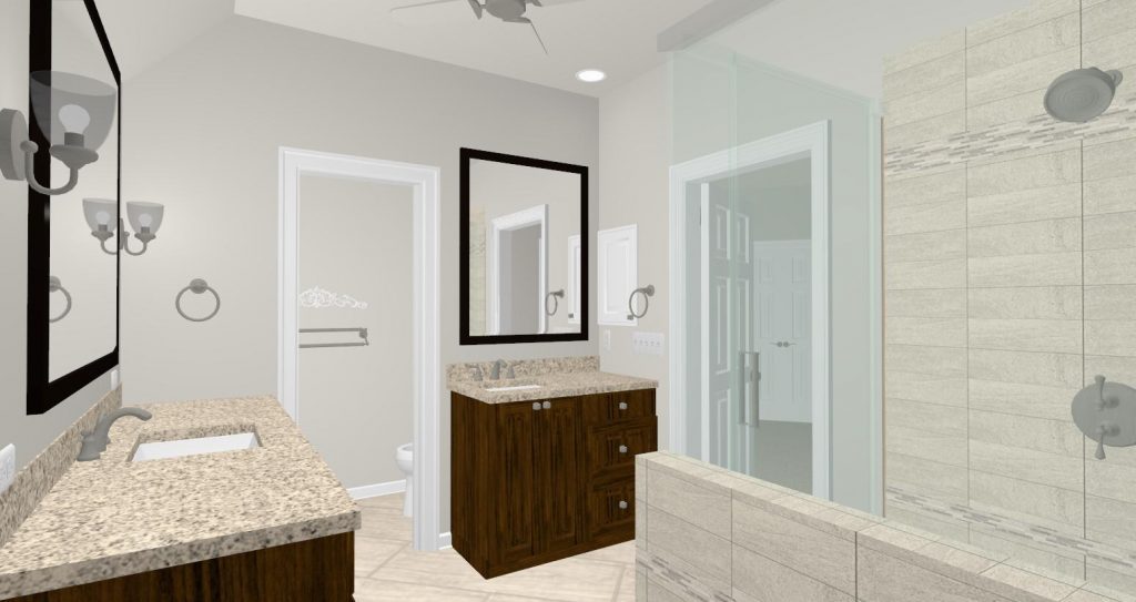 A Master Bathroom Stuck in ’92 Gets a 2017 Refresh