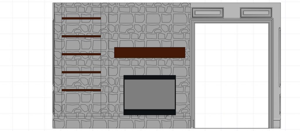 A Rustic Fireplace Gets an Elegant New Look