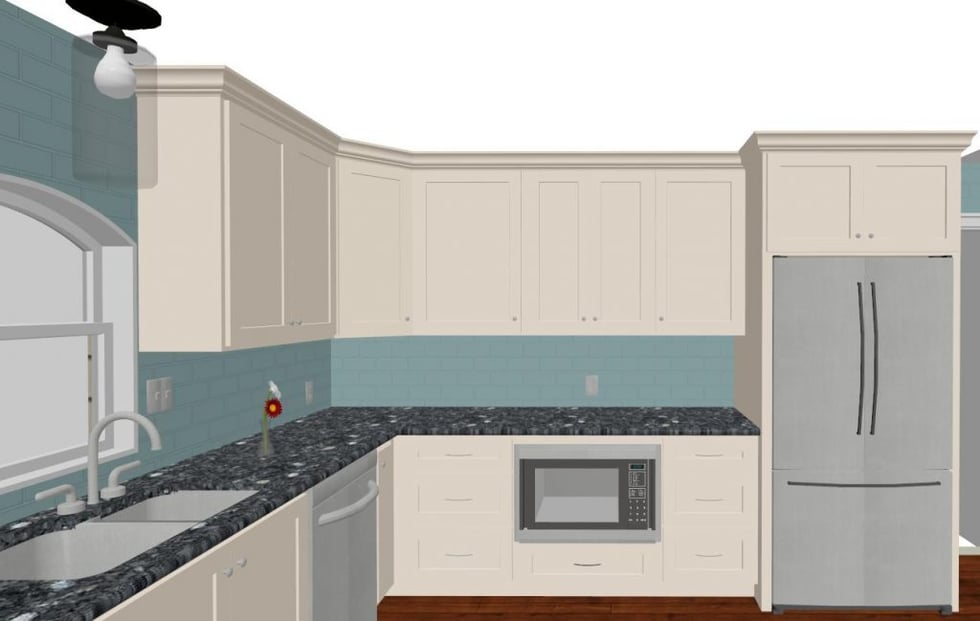 Outdated Kitchen Gets a Modern Makeover