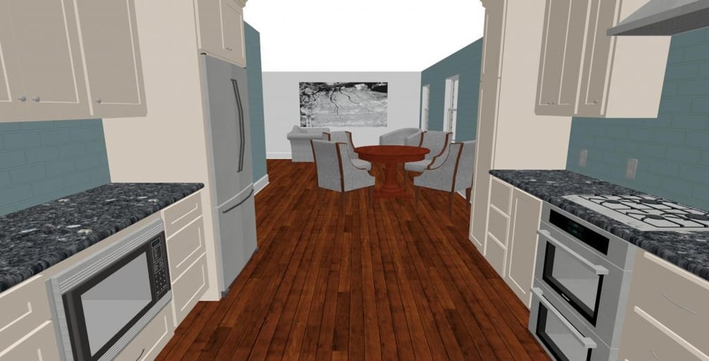 Outdated Kitchen Gets a Modern Makeover