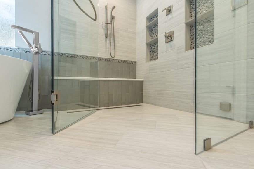 A Glamorous Master Bathroom Renovation