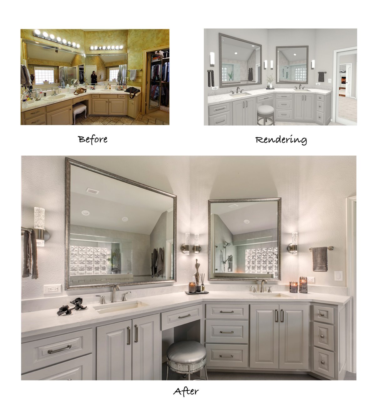 A Curbless Shower Transforms a 1997 Master Bath