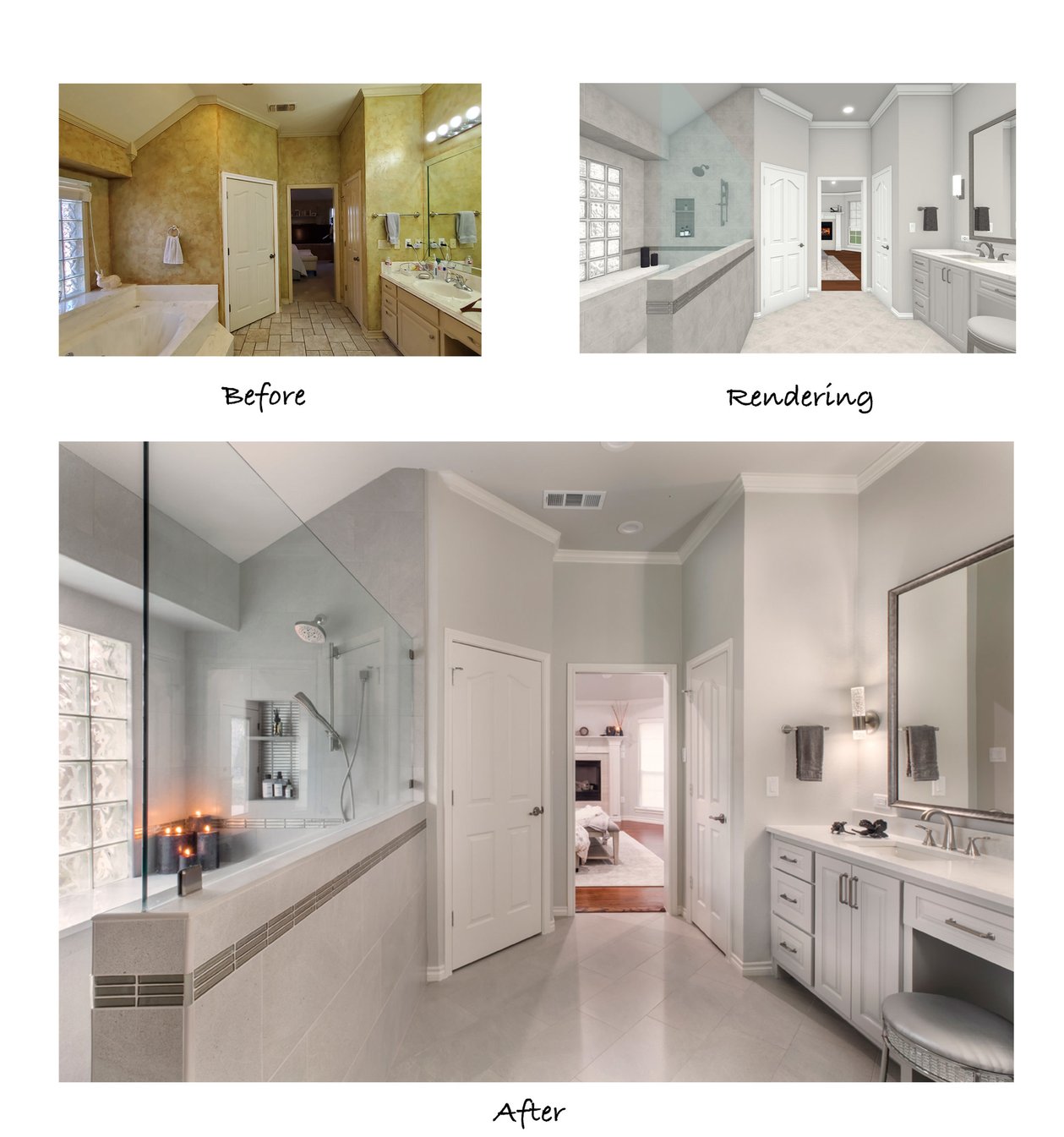 A Curbless Shower Transforms a 1997 Master Bath