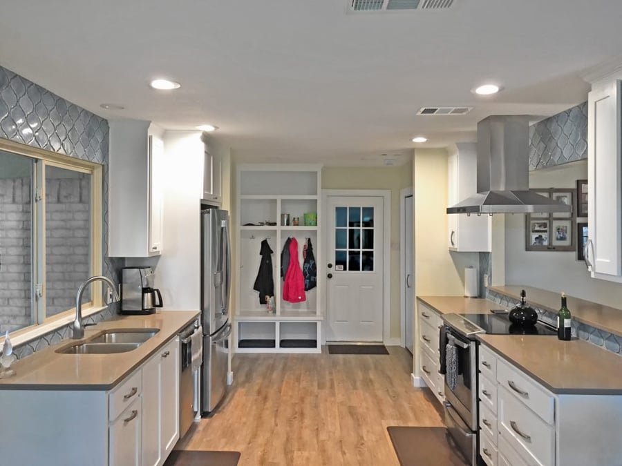 A Closed-off 1970s Kitchen Gets a Streamlined Makeover