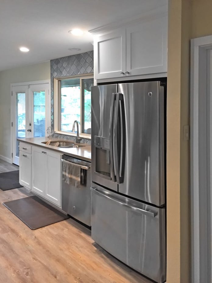 A Closed-off 1970s Kitchen Gets a Streamlined Makeover