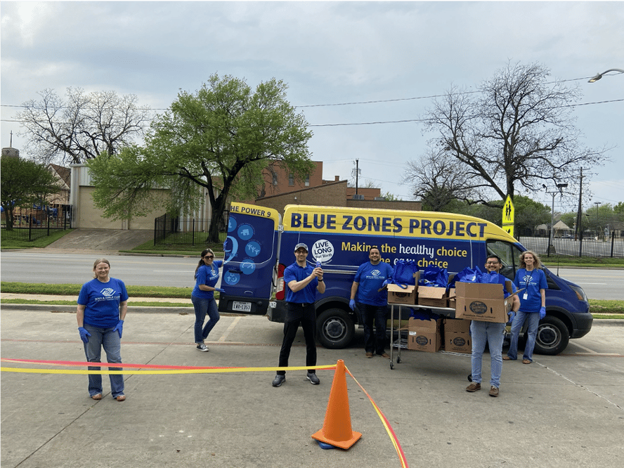 Boys & Girls Clubs of Greater Tarrant County Meal Distribution