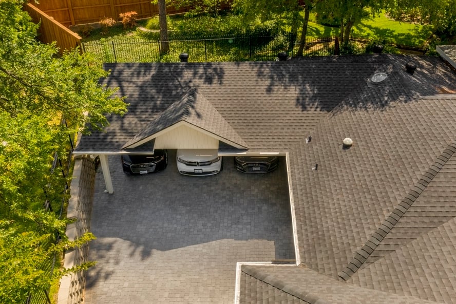 carport addition - after