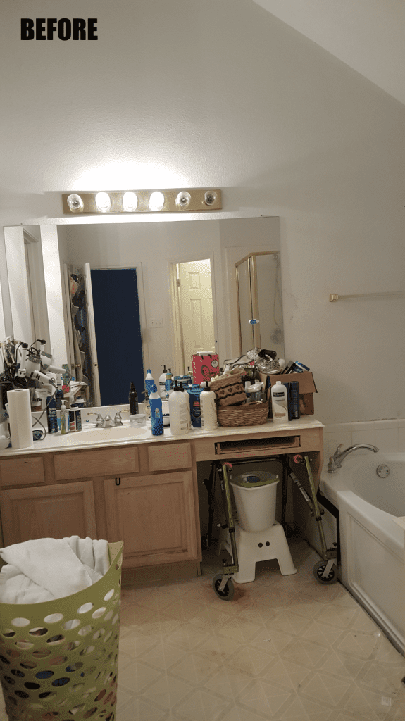 Dated Master Bathroom Gets a Spa-Like Upgrade