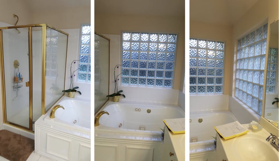 A Master Bathroom Stuck in ’92 Gets a 2017 Refresh