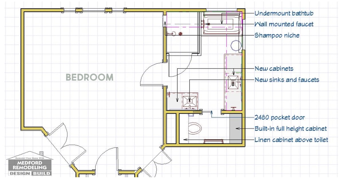 A Master Bathroom Stuck in ’92 Gets a 2017 Refresh