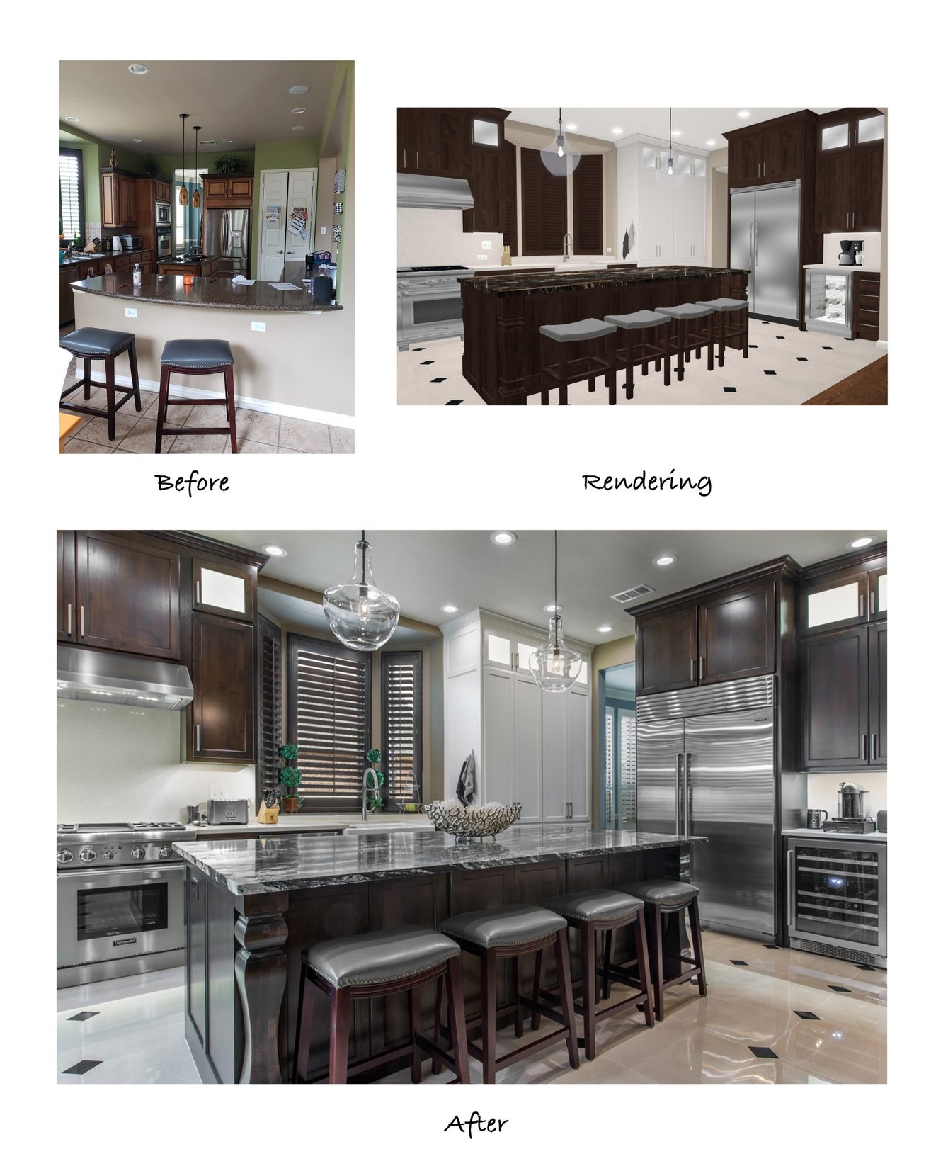 90s kitchen remodel