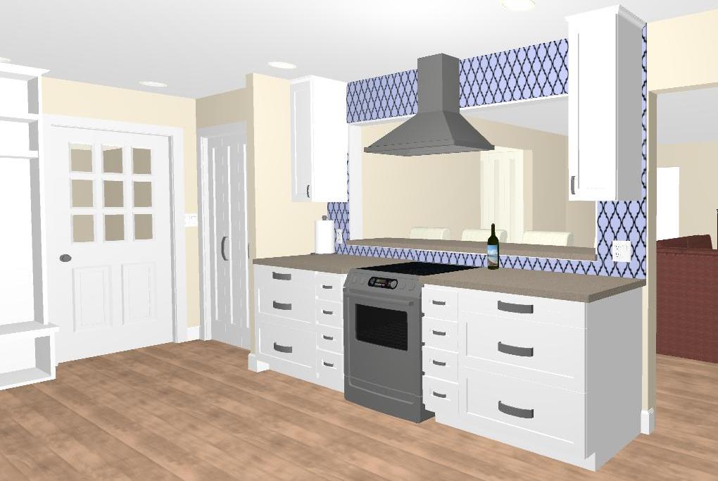 A Closed-off 1970s Kitchen Gets a Streamlined Makeover