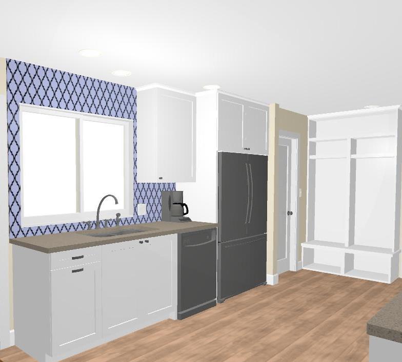 A Closed-off 1970s Kitchen Gets a Streamlined Makeover