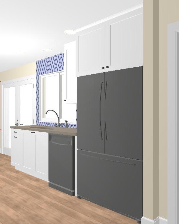 A Closed-off 1970s Kitchen Gets a Streamlined Makeover