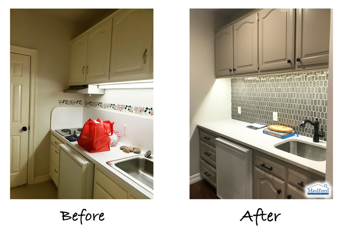 kitchenette home remodel