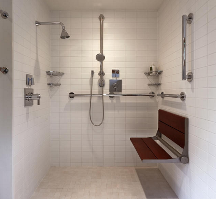 age-in-place shower remodeling