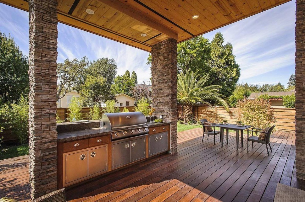 Ultimate Outdoor Kitchen & Living Area