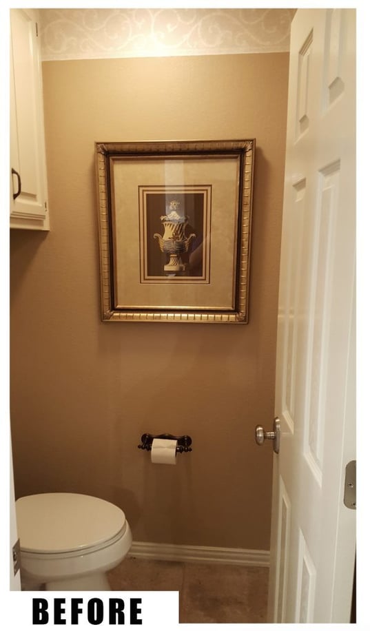 A Glamorous Master Bathroom Renovation