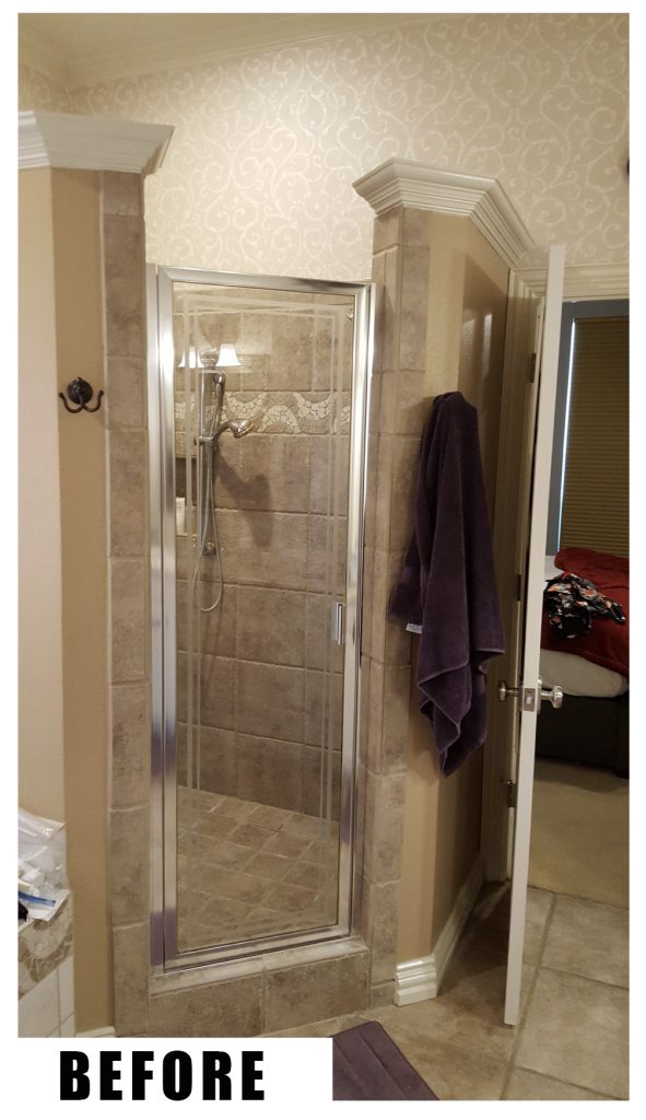 A Glamorous Master Bathroom Renovation