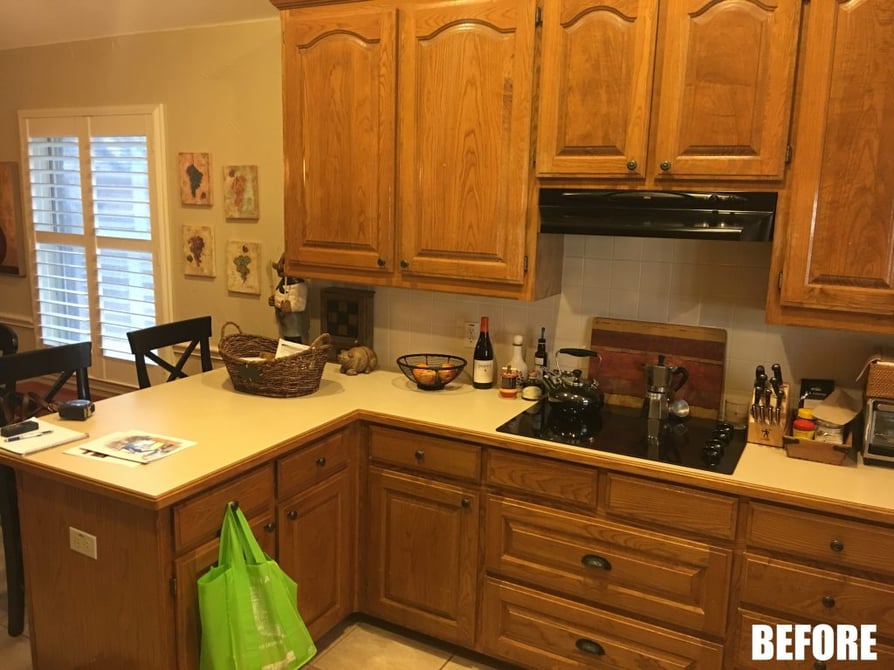 Outdated Kitchen Gets a Modern Makeover