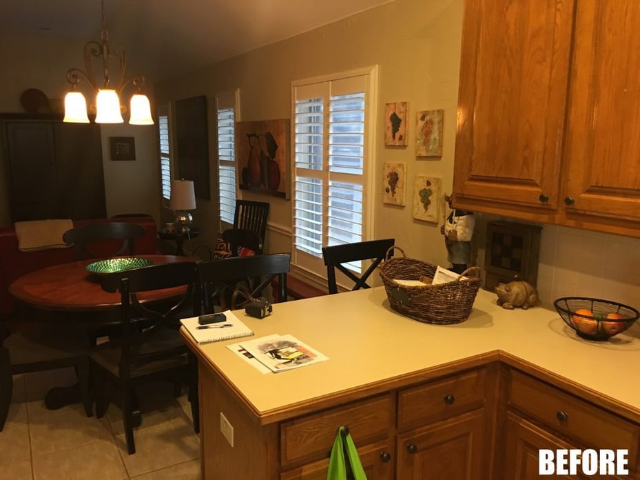 Outdated Kitchen Gets a Modern Makeover