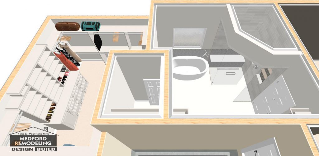 A Glamorous Master Bathroom Renovation