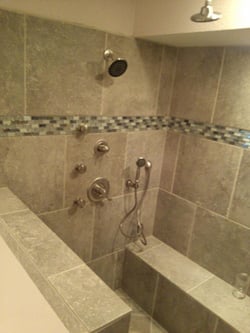 doorless shower