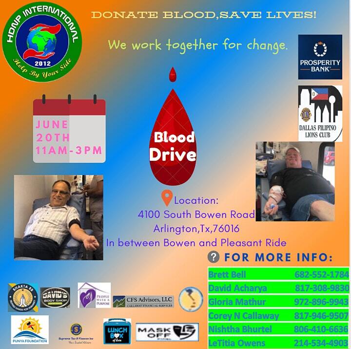 HDNP Blood Drive 2