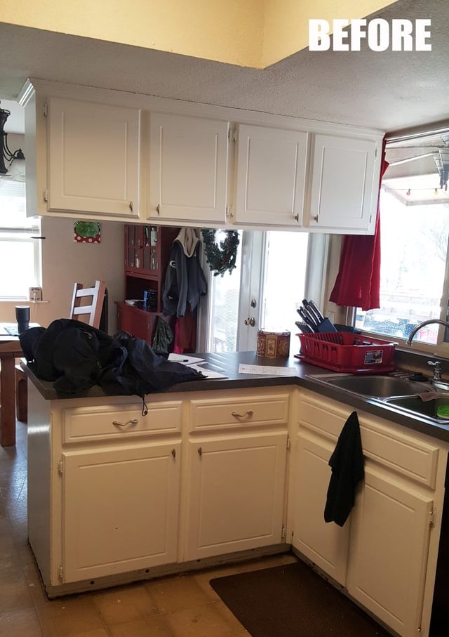 A Closed-off 1970s Kitchen Gets a Streamlined Makeover