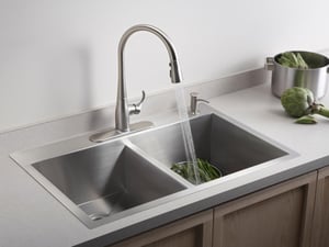 Self-Rimming Sink