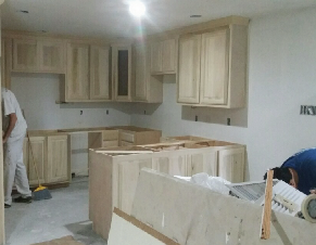 cabinet installation