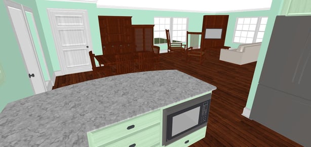 kitchen rendering