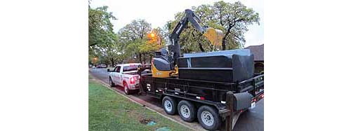 tornado shelter delivered