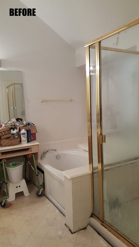 Dated Master Bathroom Gets a Spa-Like Upgrade