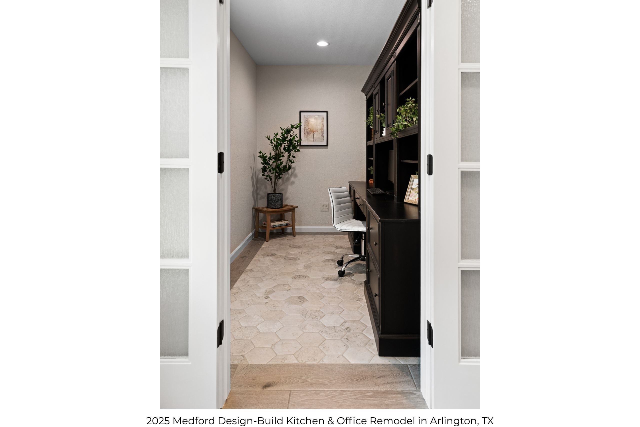 2025 Medford Design-Build Kitchen & Office Remodel in Arlington, TX