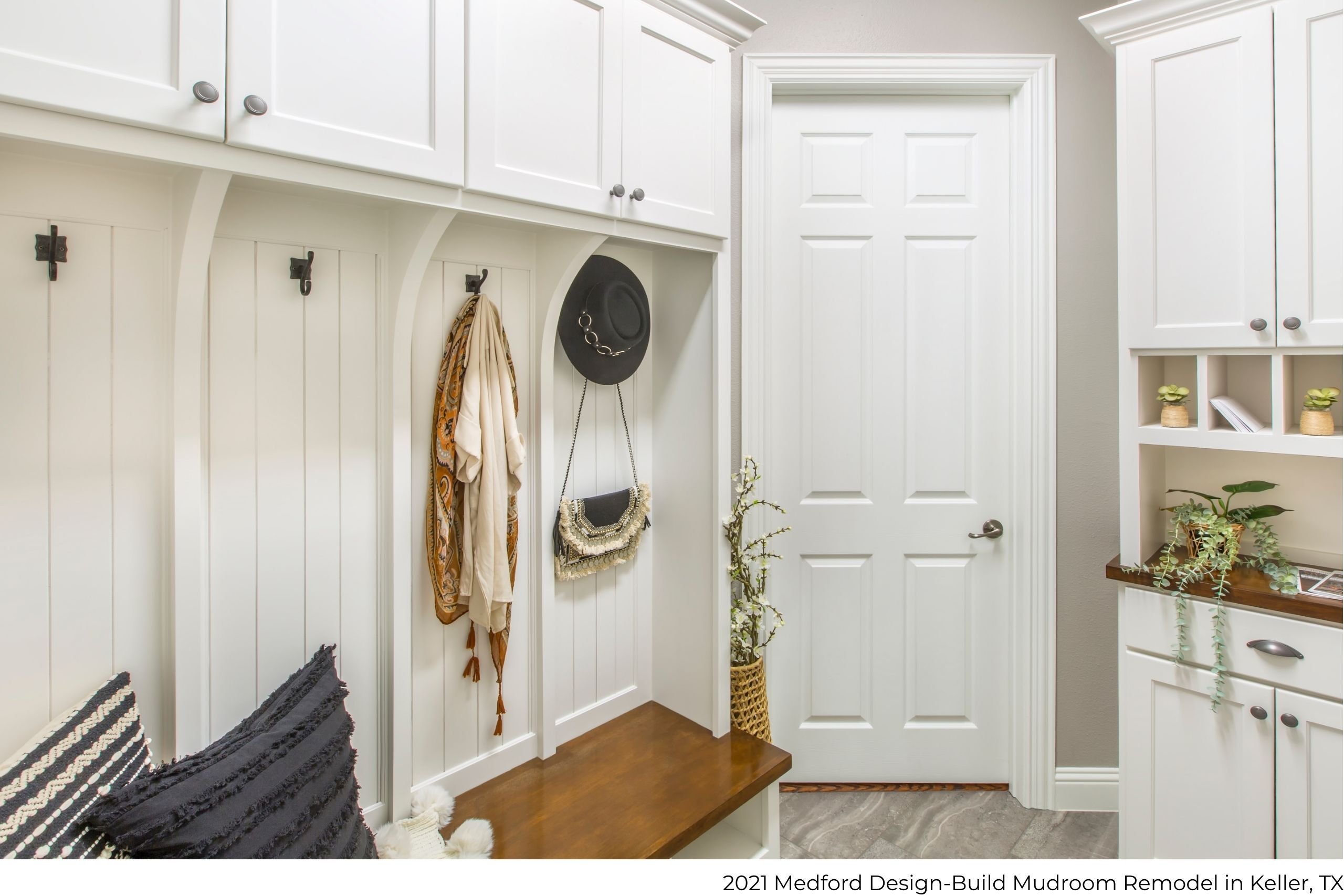 2021 Medford Design-Build Mudroom Remodel in Keller, TX