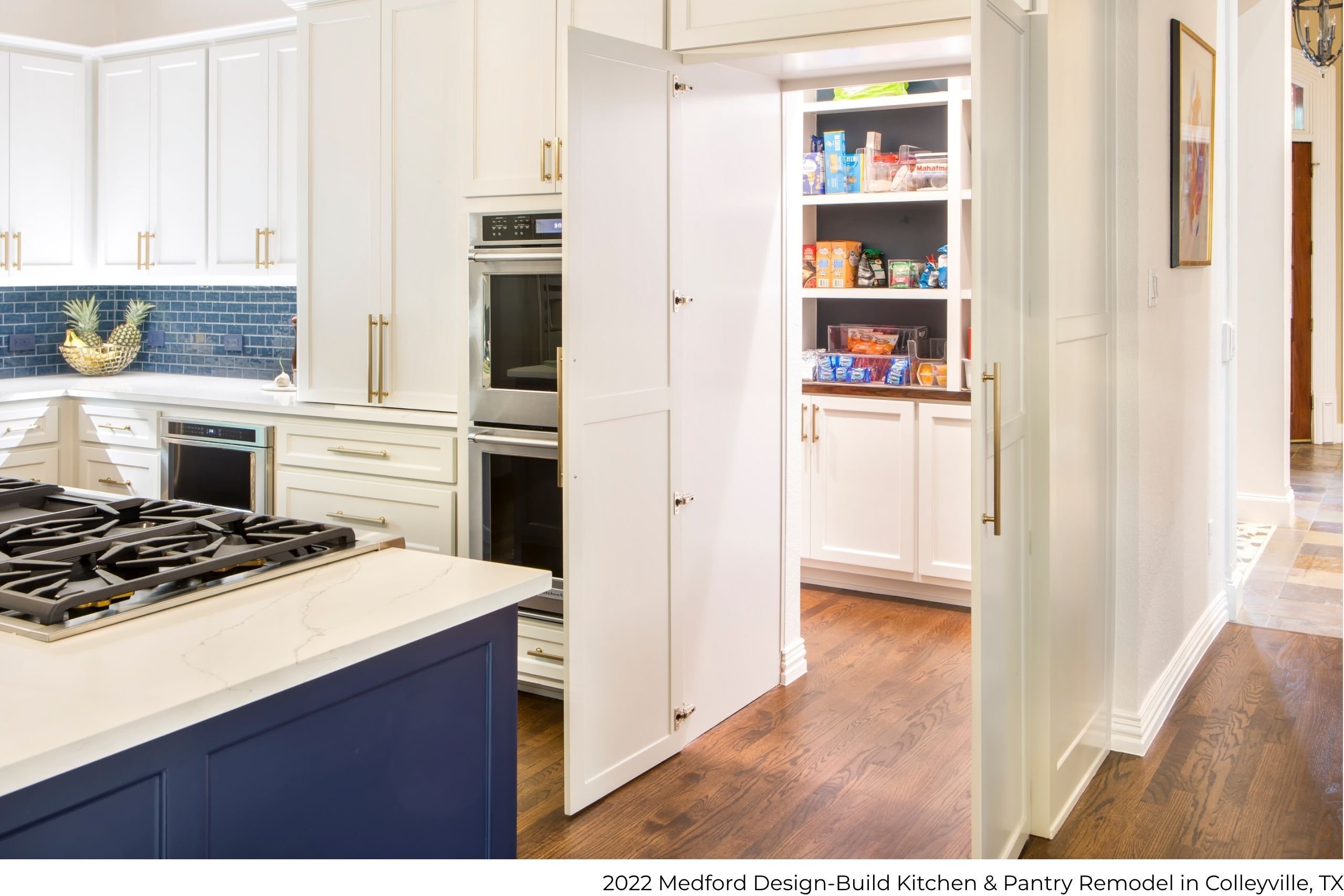 2022 Medford Design-Build Kitchen & Pantry Remodel in Colleyville, TX