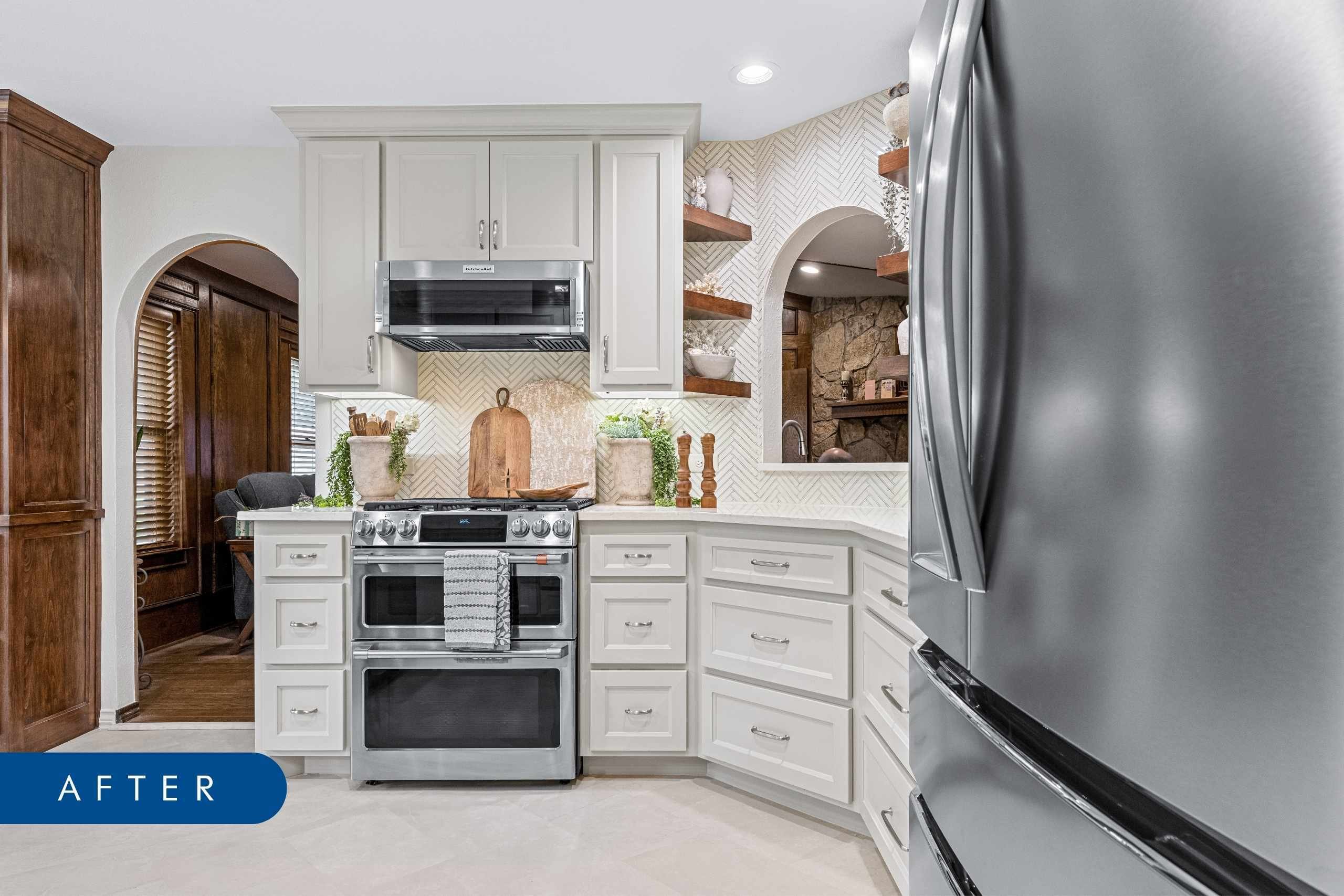 Medford Design-Build kitchen remodel in Arlington, TX