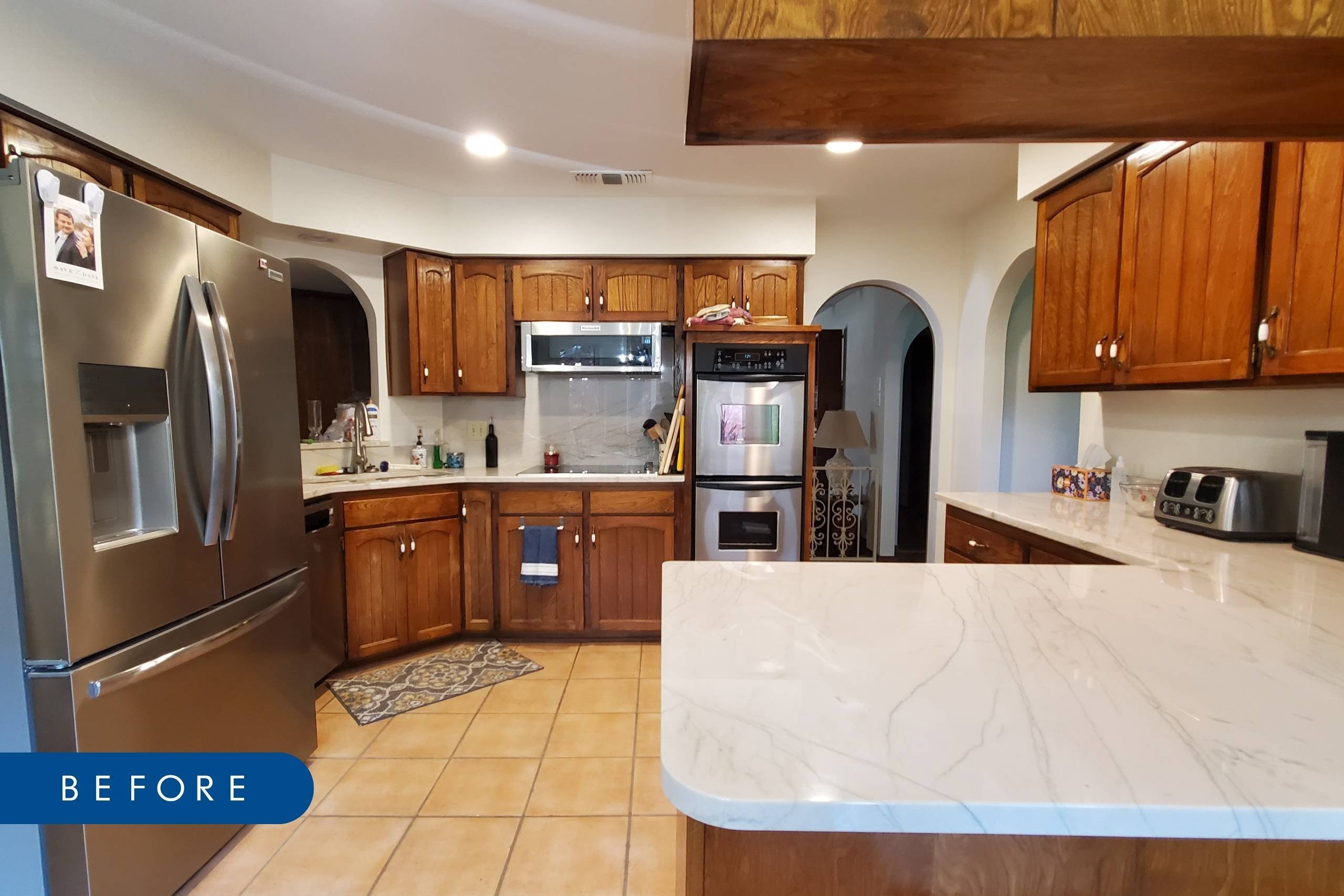 Medford Design-Build kitchen remodel in Arlington, TX