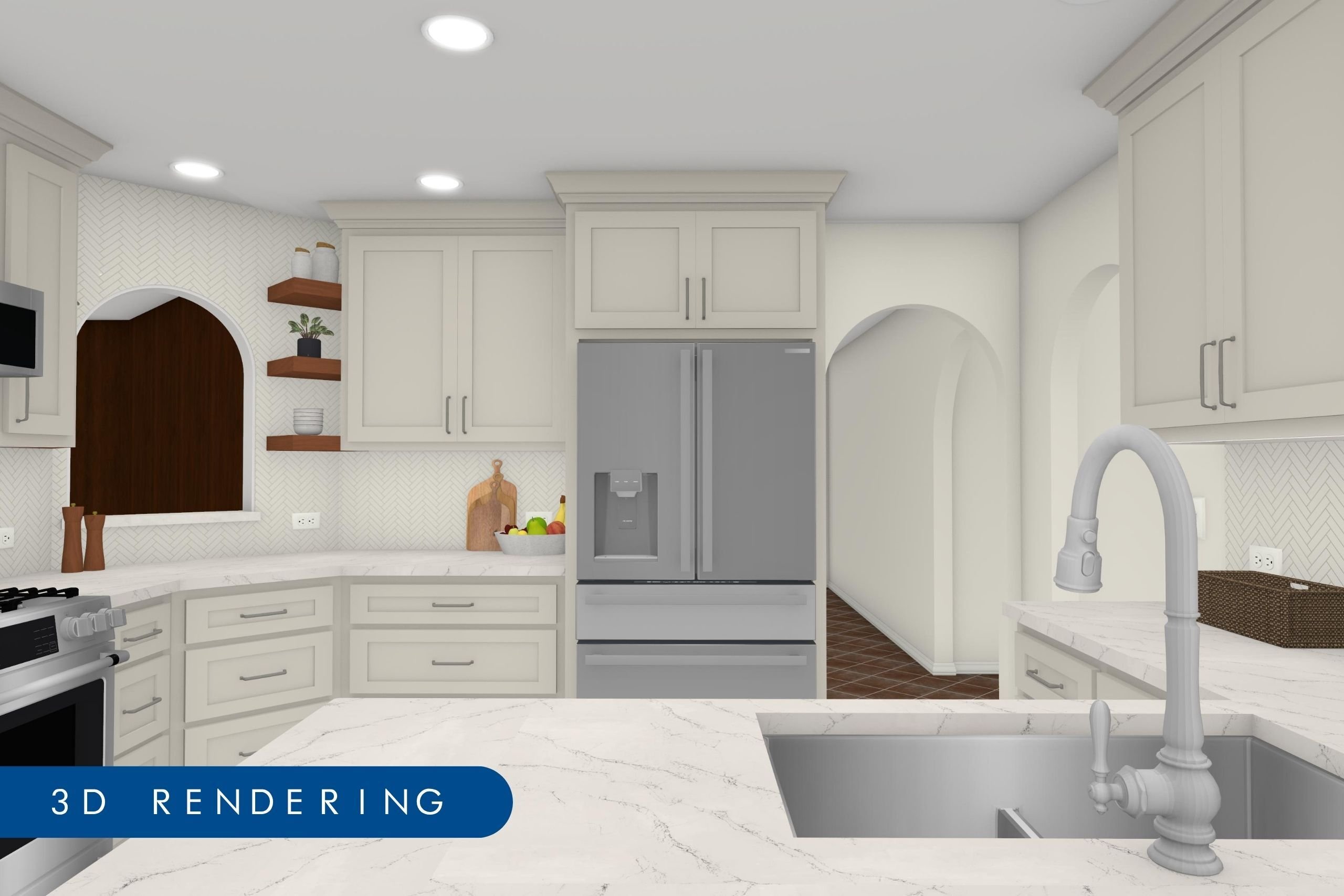 Medford Design-Build kitchen remodel in Arlington, TX