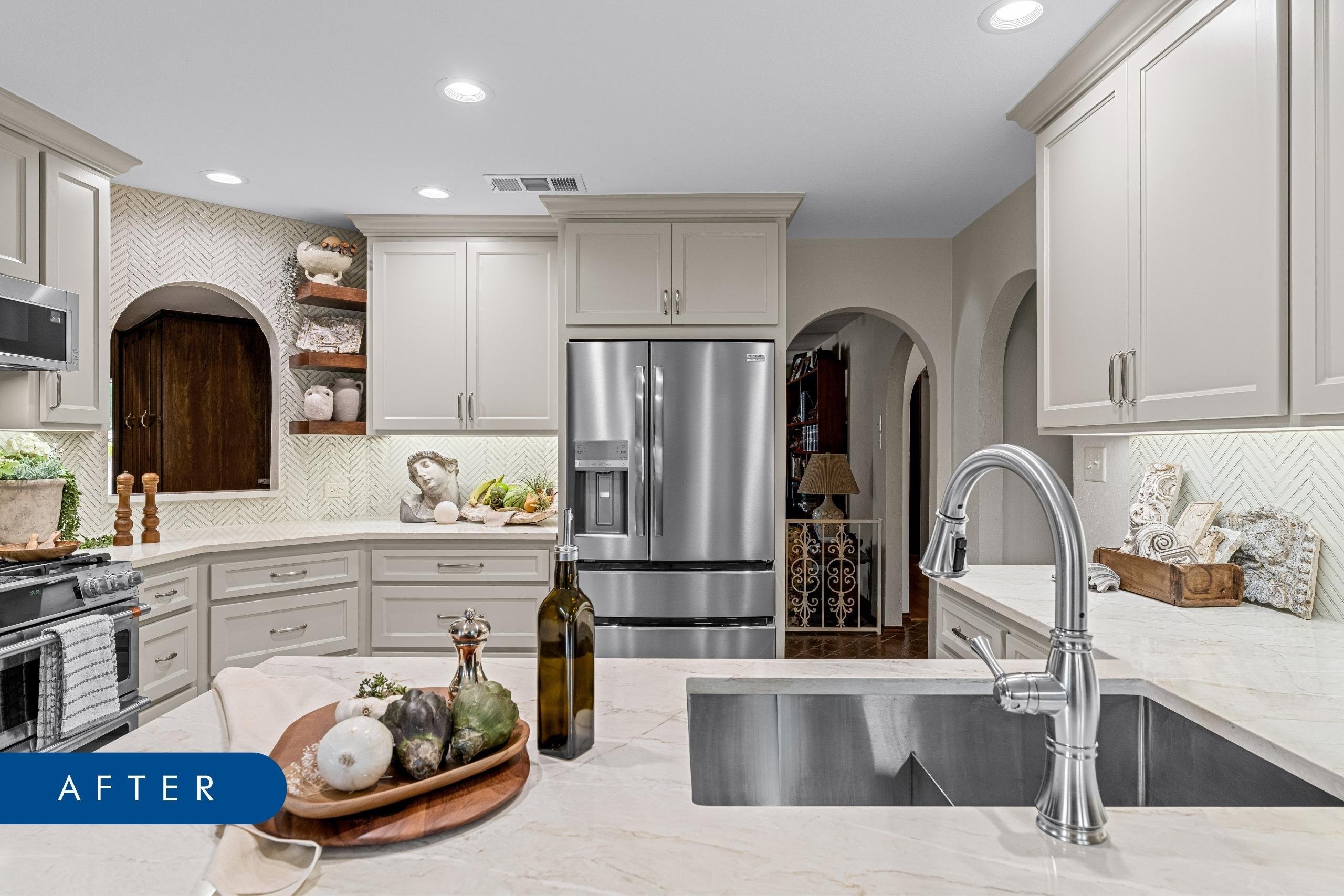 Medford Design-Build kitchen remodel in Arlington, TX